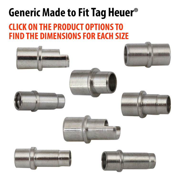 Imitation Made To Fit Tag Heuer® Watch Replacement Inside Threaded Case Tubes