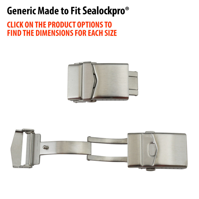IM Sealockpro® Deployant Watch Band Buckle Clasp For Divers Straps