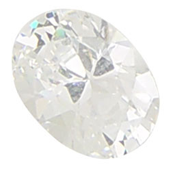 5x3 mm Oval CZ