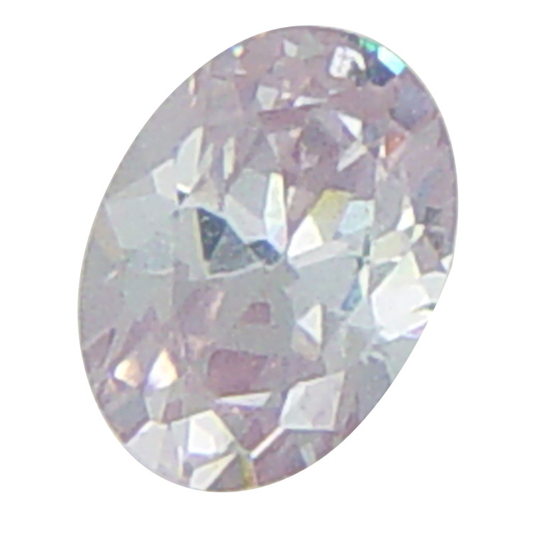Oval Shaped CZ Lavender