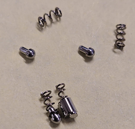 Generic Rolex® Submariner Bezel Rivet And Ball Bearing Springs