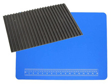 Grooved Rubber Bench Mat for Tools and Parts 6x 4