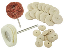 Mini Polishing Buffs for Dremel/Rotary Tool