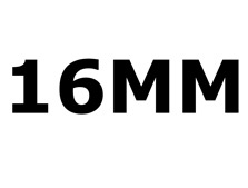 16mm Wide Rubber Watch Bands 