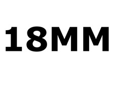 18mm Wide Nylon Watch Band