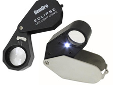 10x Jewelers Loupe with LED Light | Esslinger