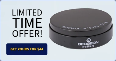 BERGEON GEL CASING CUSHION FOR WATCH REPAIR, ON SALE FOR A LIMITED TIME