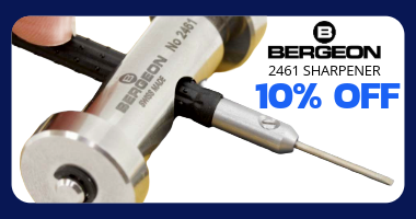 Bergeon 2461 Screwdriver Sharpener Tool Great for restoring worn screwdriver blades