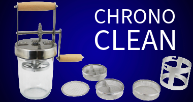 Watch Cleaning Machine Chrono Clean Watch Parts with Hand Operated Cleaner 