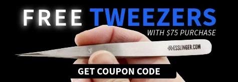 Free Tweezers with $75 Purchase Get Coupon Code Here 