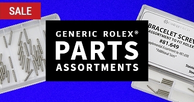 Generic Watch Parts for Rolex Watch Repairs Save on Select Parts Assortments