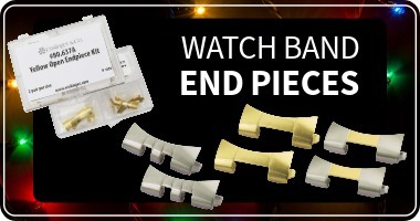 Shop Watch Band End Pieces in Pairs and Kit for a Perfect Seamless Finish To Your Watch Bracelet and Repairs 