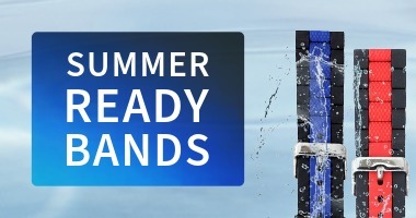 Sweat Proof Water Resistant Watch Bands for Active Summer Days