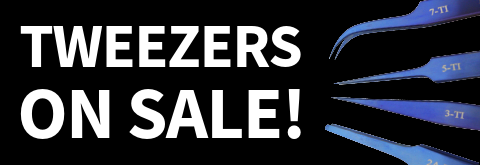 Watchmakers and Jewelers select Tweezers on Sale 