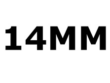 14mm Wide Nylon Watch Band 