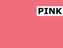 Pink Color Silicone & Rubber Watch Bands 