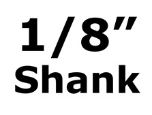 1/8" Shank Drills