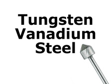 Tungsten Vanadium Steel Burs