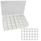 Styrene Storage Box 24 Compartments for Jewelry and Watch Parts