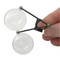 Double Lens Eyeglass Loupe