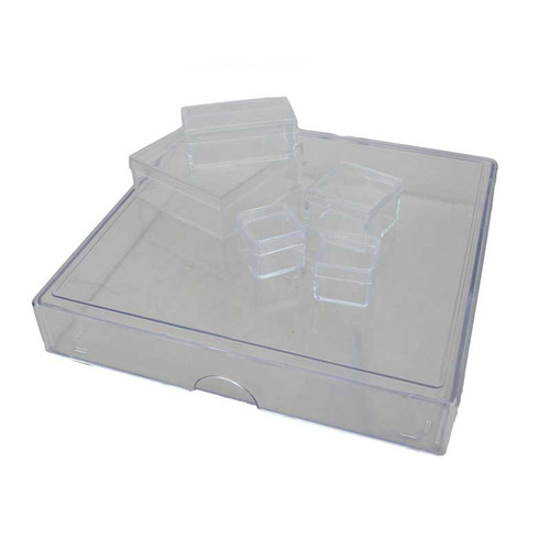 Clear Plastic Boxes Small - Bench and Accessories