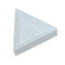 Small Plastic Triangle Parts Tray 3 x 3 x 3 Inches Pack of 10