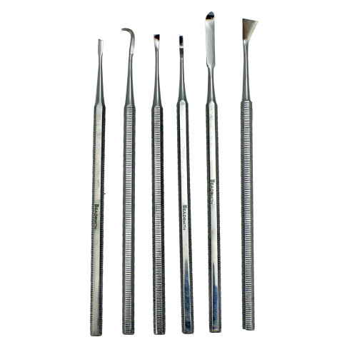 .com: 6 Pieces Wax Carving Tool Set - Rainbow Stainless