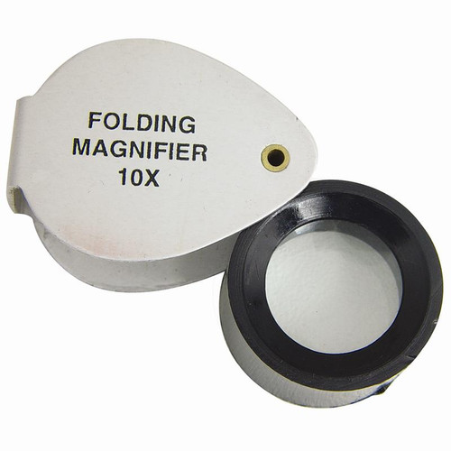 Jewelry Loupe Aluminum 10x Economy Magnifier - Magnifiers and Loupes