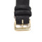 12mm black suede leather replacement watch band