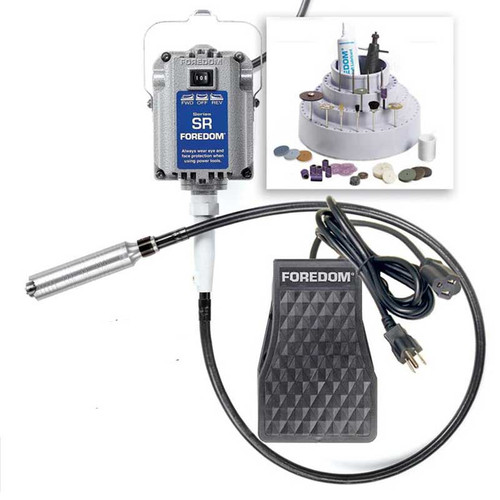 Foredom 2230 SR Series Jewelers Flex Shaft Kit Rotary Tool