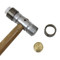 Brass & Nylon Hammer Jewelry Hammer with Detachable Faces