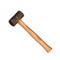 11 Oz. Rawhide Jewelry and Metal Mallet Hammer