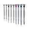 Screwdriver Set Flat Head Straight Blade 9 piece in Rotating Stand 0.60mm to 3.00mm