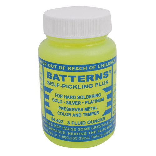 Battern's Self Pickling Hard Soldering Flux 3 oz. - Soldering