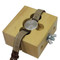 Wooden wrist watch case vise holder