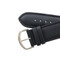 Leather Watch Band 24mm Black Leather Classic Grain Extra Wide Band 7 1/2 Inch Length