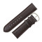 Leather Watch Band 24 MM Brown Leather Classic Grain Extra Wide Band