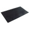 Plain black velvet pad to showcase jewelry