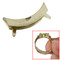 3.5MM yellow gold ring sizer ring guard