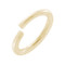 Oval yellow gold filled jump ring - 1 package