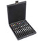 Bergeon 30080-A10 Chromium Plated Watchmakers Screwdriver Set with Case