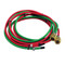 Gentec small six inch green and red torch replacement hoses