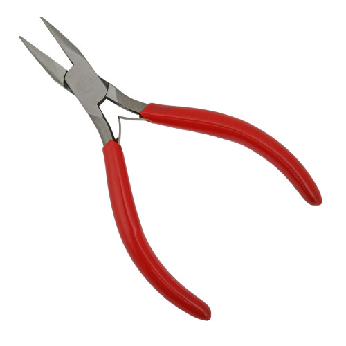 Serrated Long Nose Pliers with Cutter Length 5 Inches | Esslinger