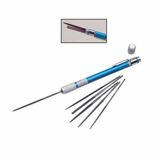 Pocket Sized Jewelry File Set with Container 12 Pieces