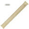 Classic Style Expansion 6 3/8 to 10 Inch Length Watchband Yellow Gold Tone With Expandable Ends 16 to 22mm