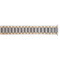 Men's 22mm classic two-tone metal expansion watch band