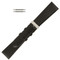 18MM Watch Band Black Leather Luxury Calf