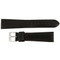 18MM Watch Band Black Leather Luxury Calf