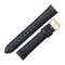 Leather Watch Strap 12MM Black Polished Calf Style