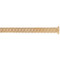 13mm gold color classic expansion watch band for ladies